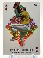 2023 Topps Update All Aces Catfish Hunter #AA-57 card