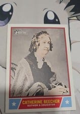 2025 Topps Heritage Notable Americans Catherine Beecher #NS-40 card