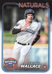 2024 Topps Pro Debut Base Set Cayden Wallace #PD-24 card