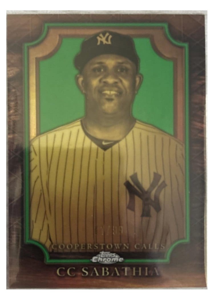 2025 Topps Chrome Cooperstown Calls CC Sabathia #CC-2 card