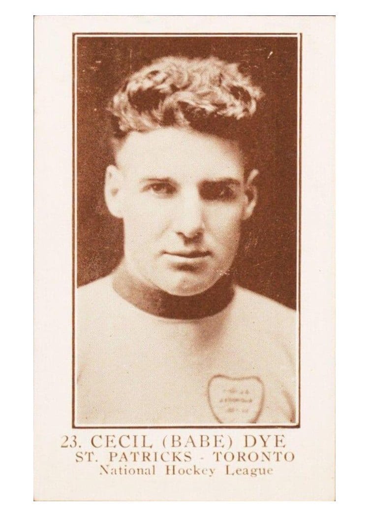 1923 V145-1 Paterson Cecil Babe Dye #23 card