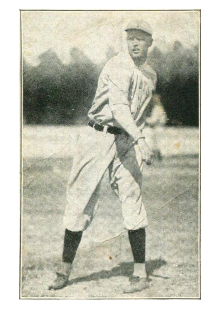 1922 E121 American Caramel Series of 120 Cecil Causey card