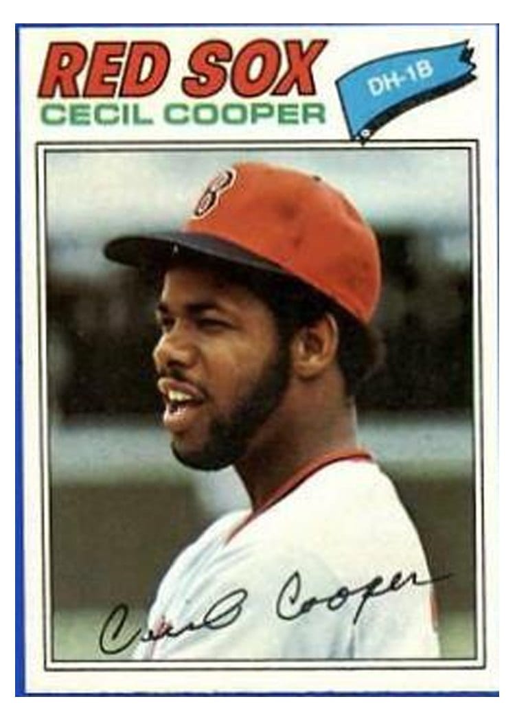 1977 Topps Cecil Cooper #235 card