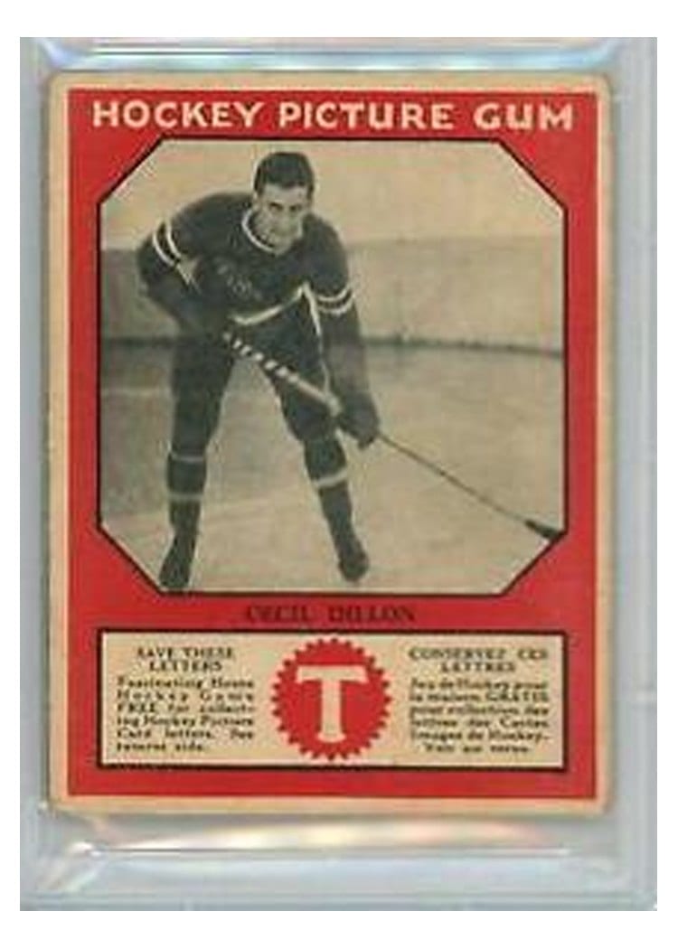 1933 V252 Canadian Gum Cecil Dillon card