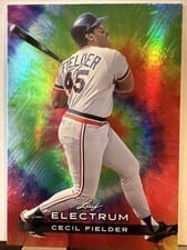 2024 Leaf Electrum Baseball Base Set Cecil Fielder #11 card