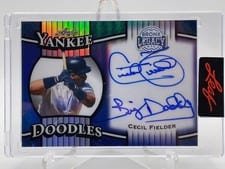 2025 Leaf Bronx Legacy Yankee Doodles Cecil Fielder #YD-CF1 card