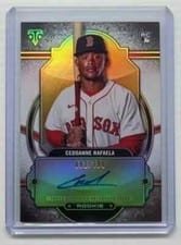 2024 Topps Triple Threads Rookie Autograph Ceddanne Rafaela #RA-CR card
