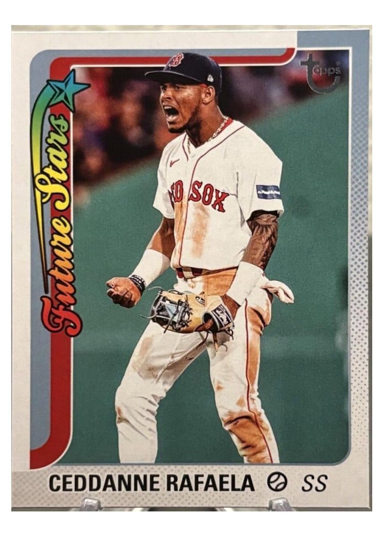2025 Topps Base Set Ceddanne Rafaela #148 card