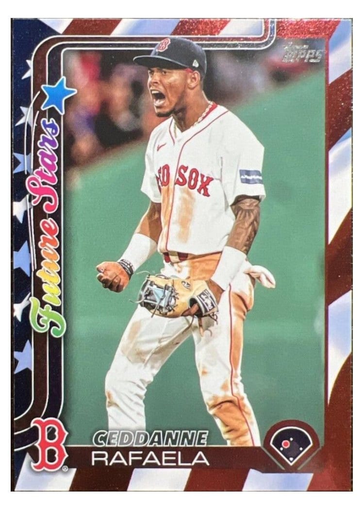 2025 Topps Base Set Ceddanne Rafaela #148 card