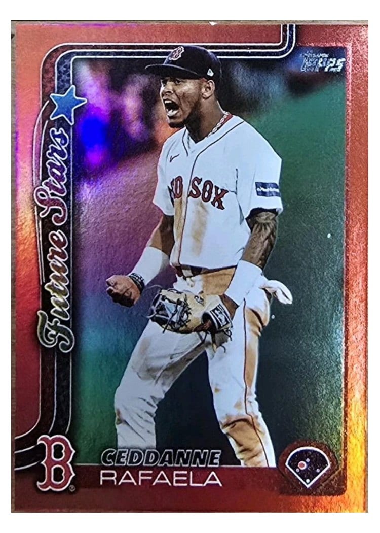 2025 Topps Base Set Ceddanne Rafaela #148 card