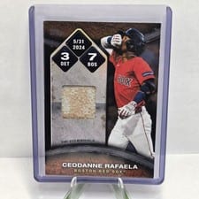 2025 Topps Rounding the Bases Relics Ceddanne Rafaela #RTB-CR card