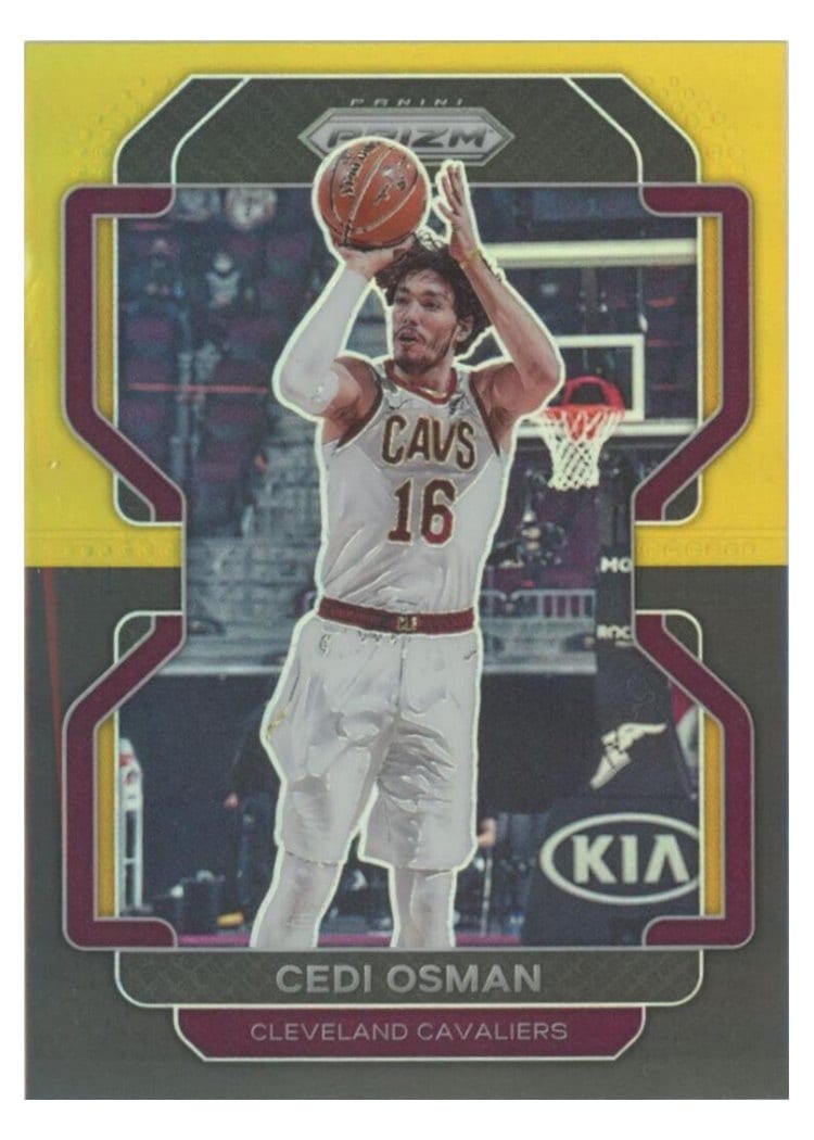 2021-22 Panini Prizm Base Set Cedi Osman #60 card