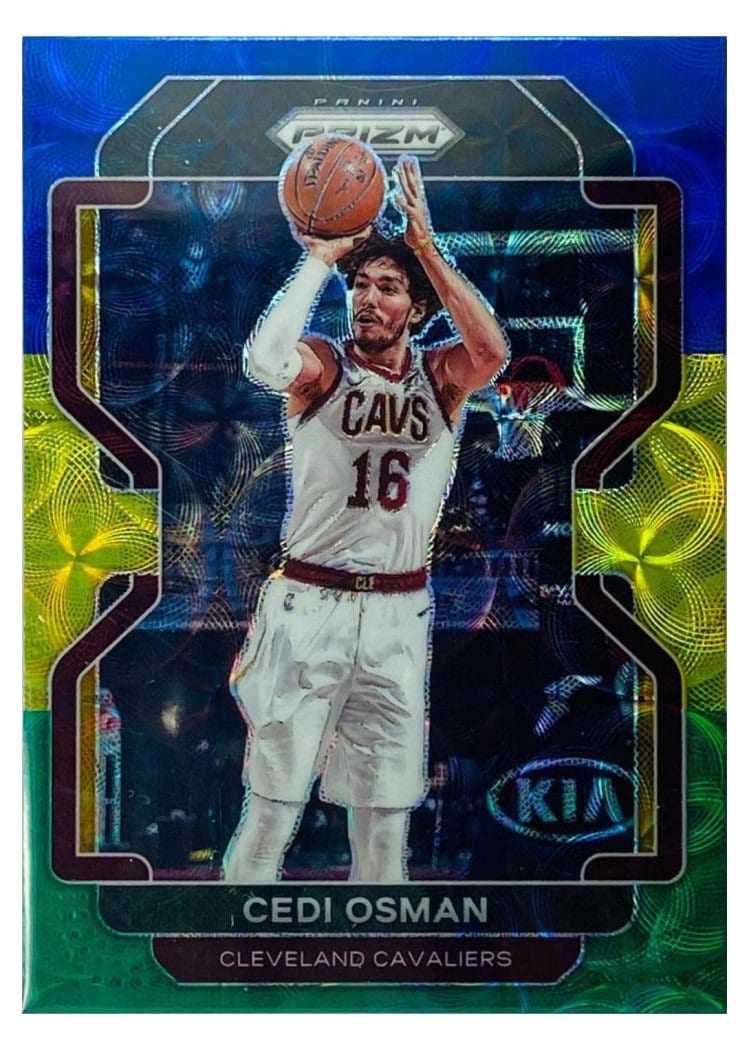 2021-22 Panini Prizm Base Set Cedi Osman #60 card