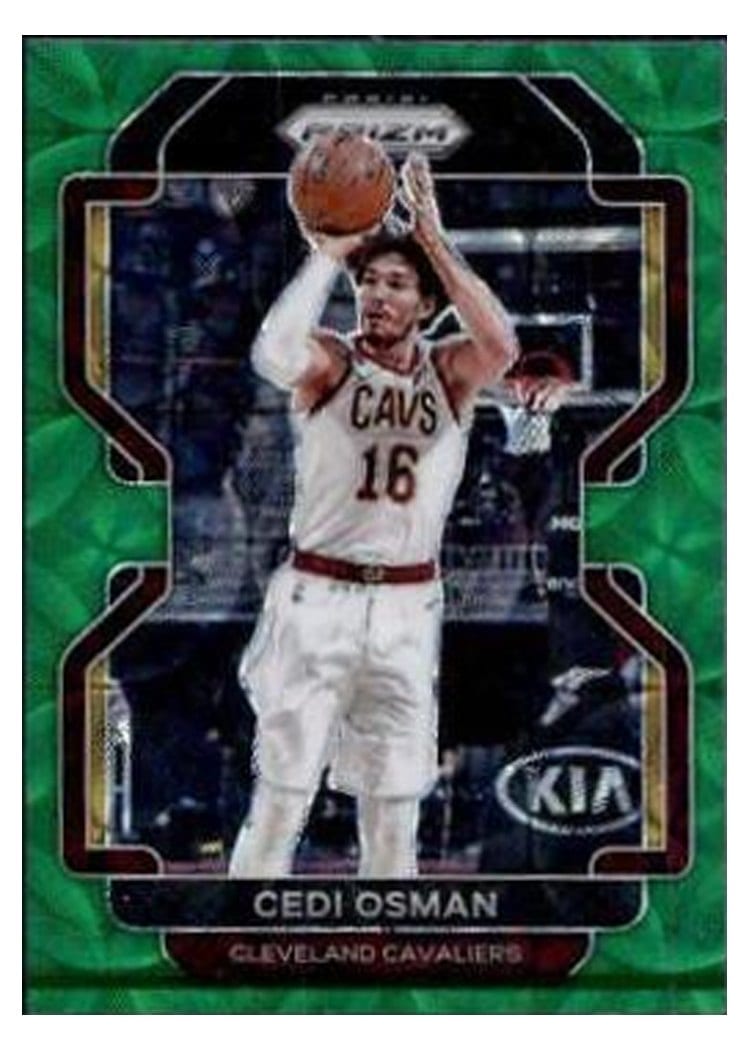 2021-22 Panini Prizm Base Set Cedi Osman #60 card