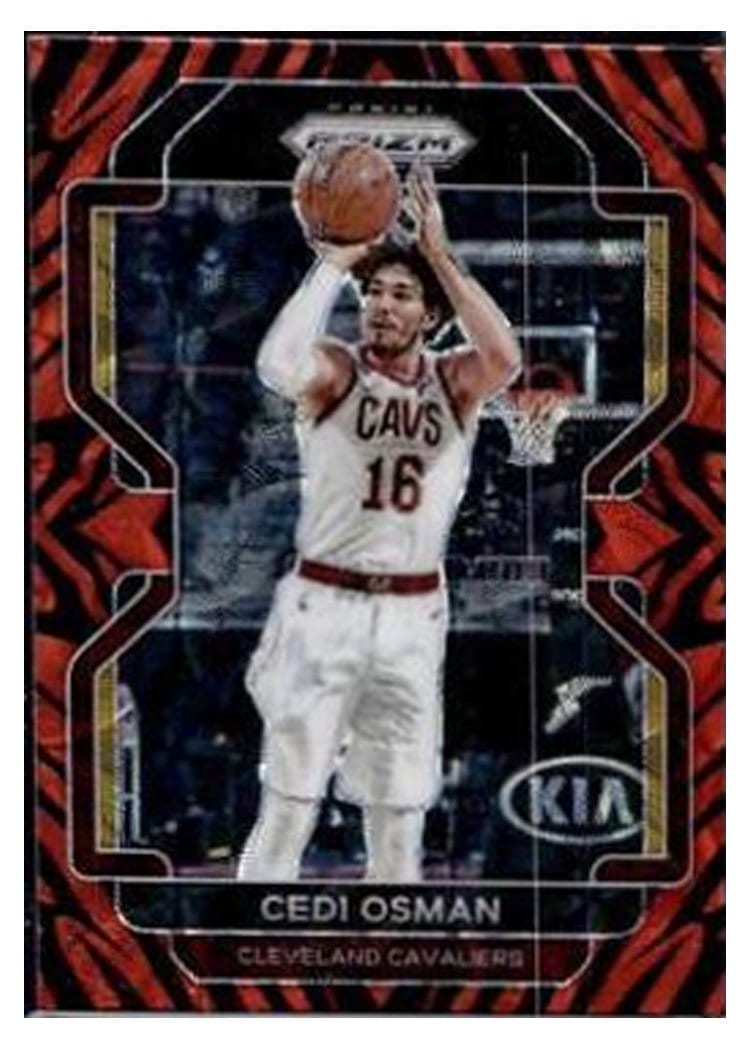 2021-22 Panini Prizm Base Set Cedi Osman #60 card