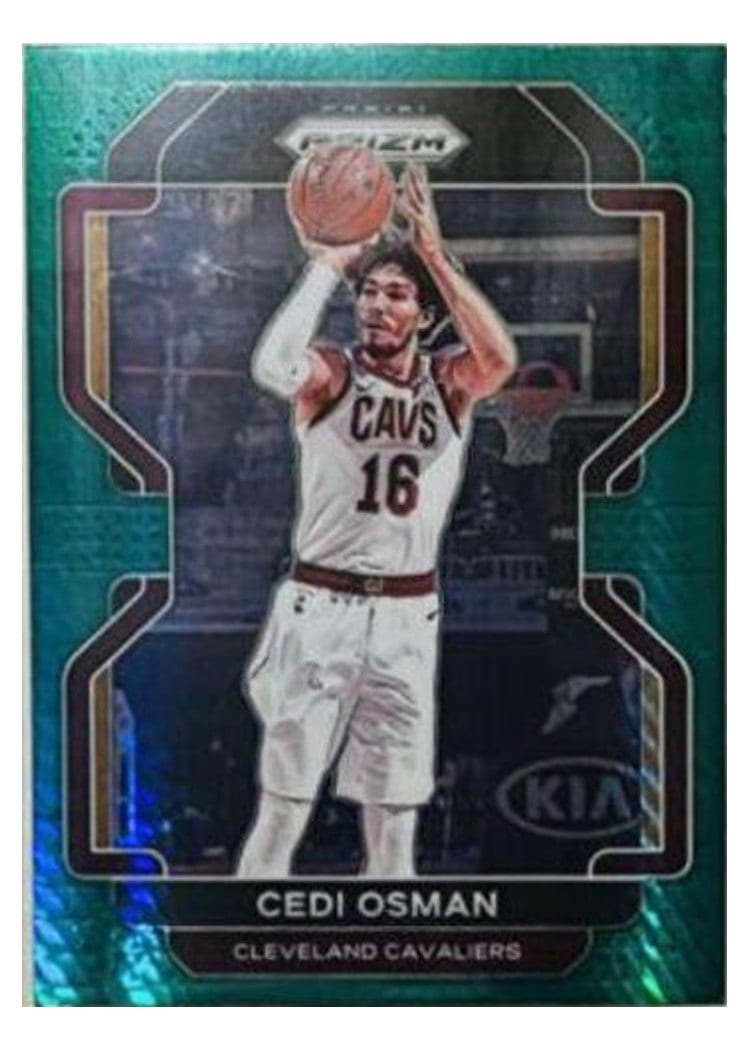 2021-22 Panini Prizm Base Set Cedi Osman #60 card