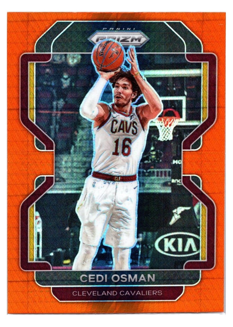 2021-22 Panini Prizm Base Set Cedi Osman #60 card