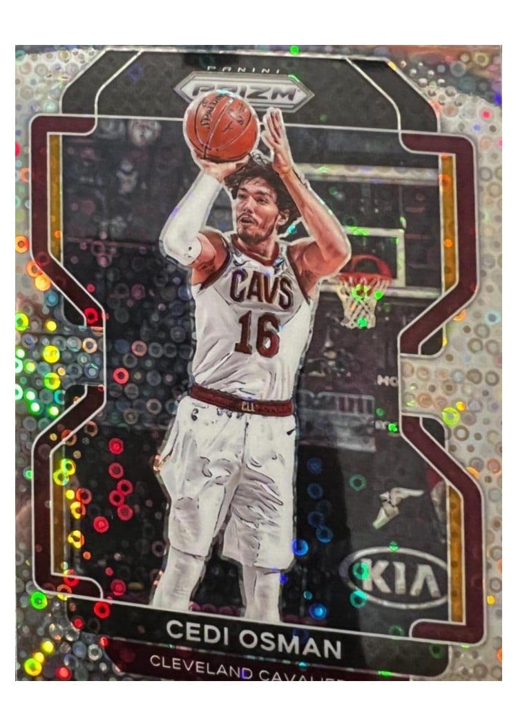 2021-22 Panini Prizm Base Set Cedi Osman #60 card
