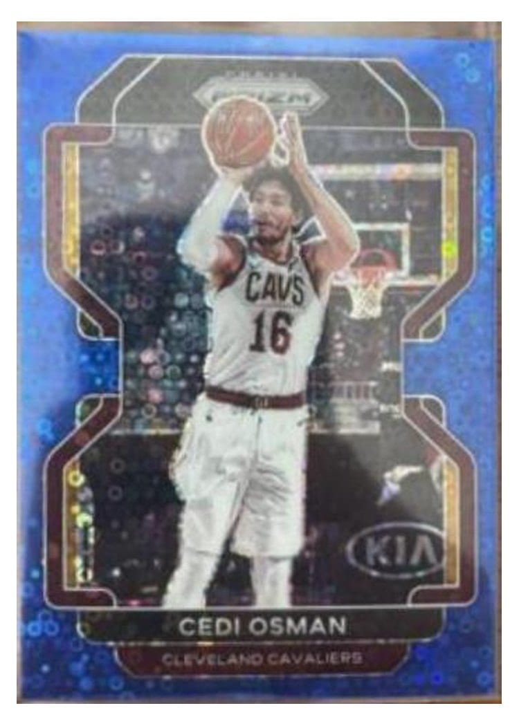 2021-22 Panini Prizm Base Set Cedi Osman #60 card