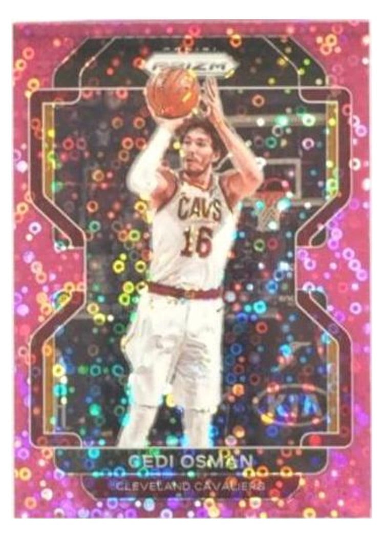 2021-22 Panini Prizm Base Set Cedi Osman #60 card