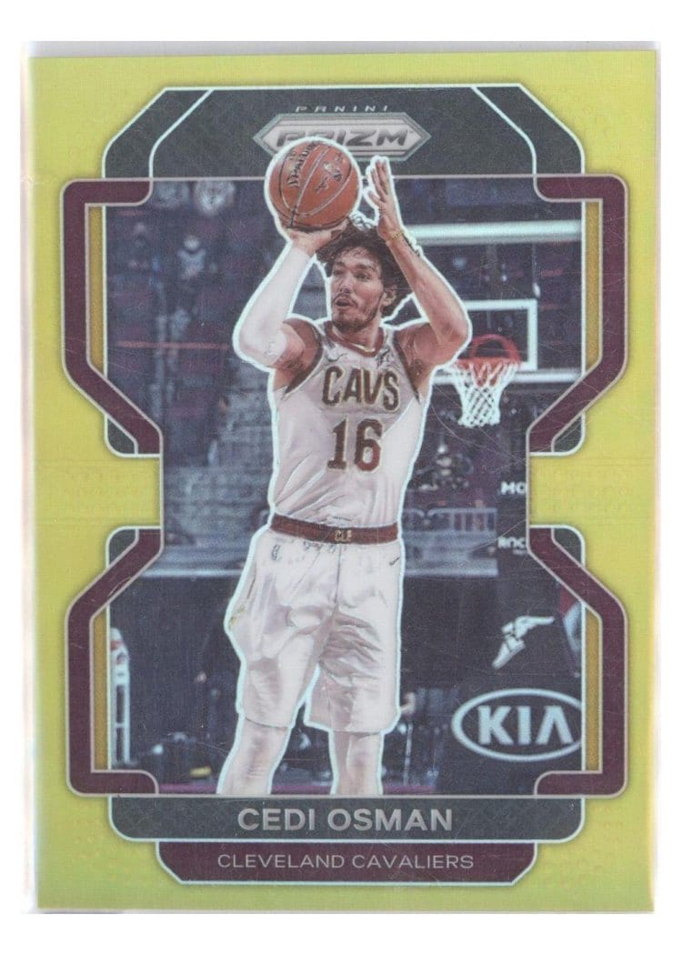 2021-22 Panini Prizm Base Set Cedi Osman #60 card