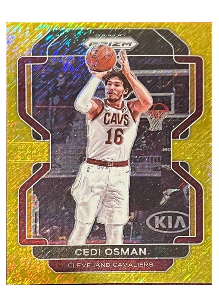 2021-22 Panini Prizm Base Set Cedi Osman #60 card