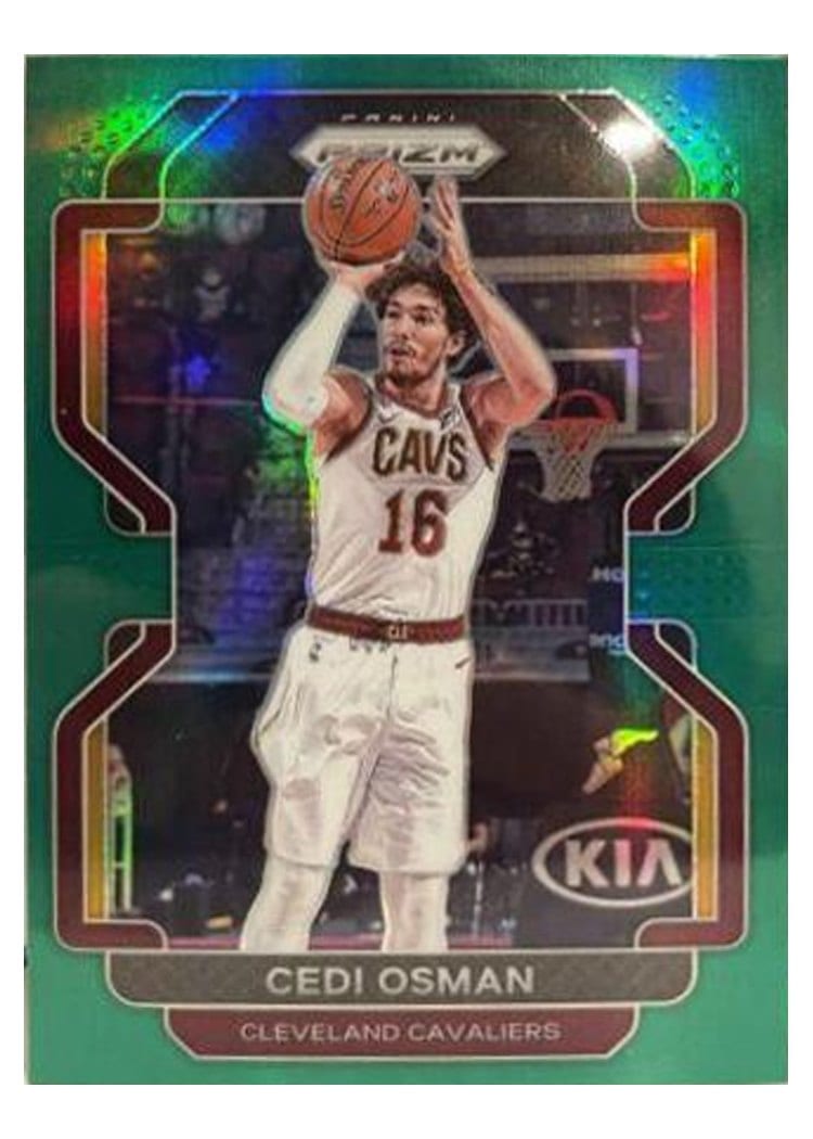2021-22 Panini Prizm Base Set Cedi Osman #60 card