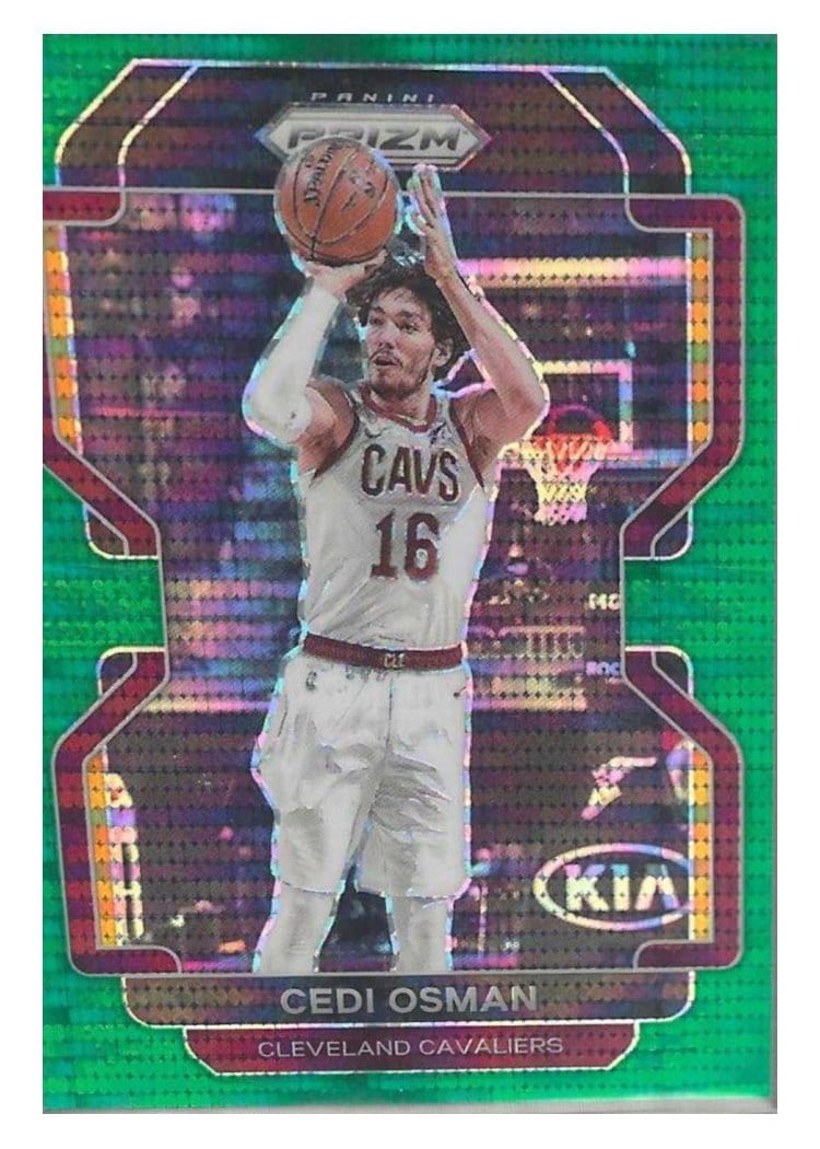 2021-22 Panini Prizm Base Set Cedi Osman #60 card