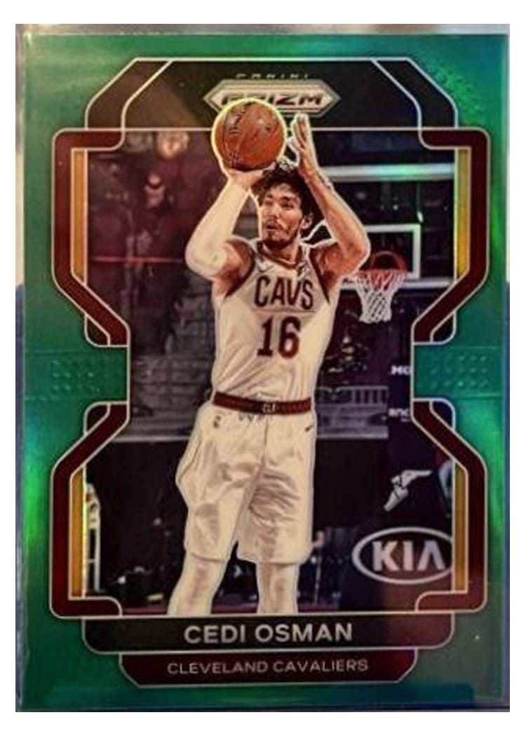 2021-22 Panini Prizm Base Set Cedi Osman #60 card