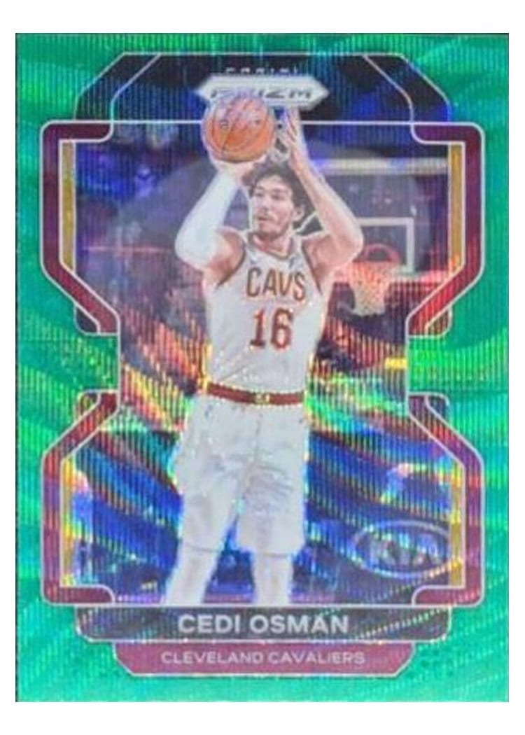 2021-22 Panini Prizm Base Set Cedi Osman #60 card