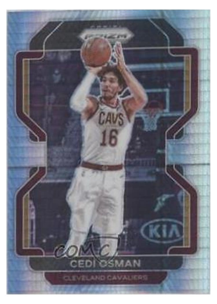 2021-22 Panini Prizm Base Set Cedi Osman #60 card