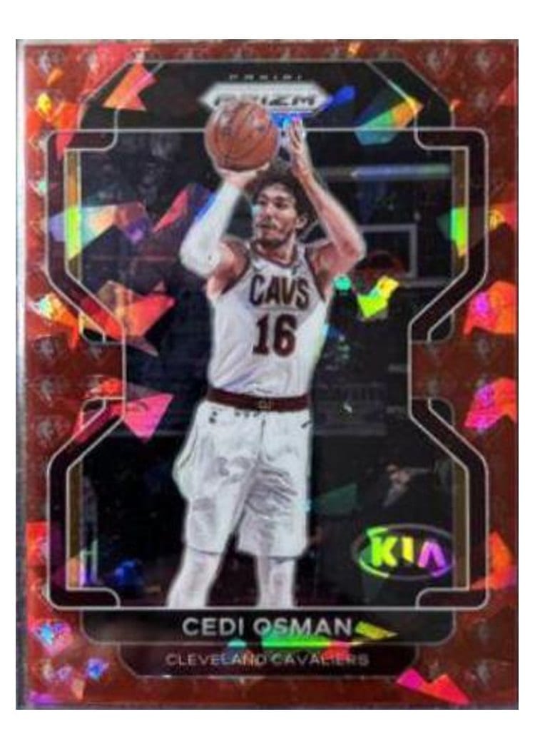 2021-22 Panini Prizm Base Set Cedi Osman #60 card