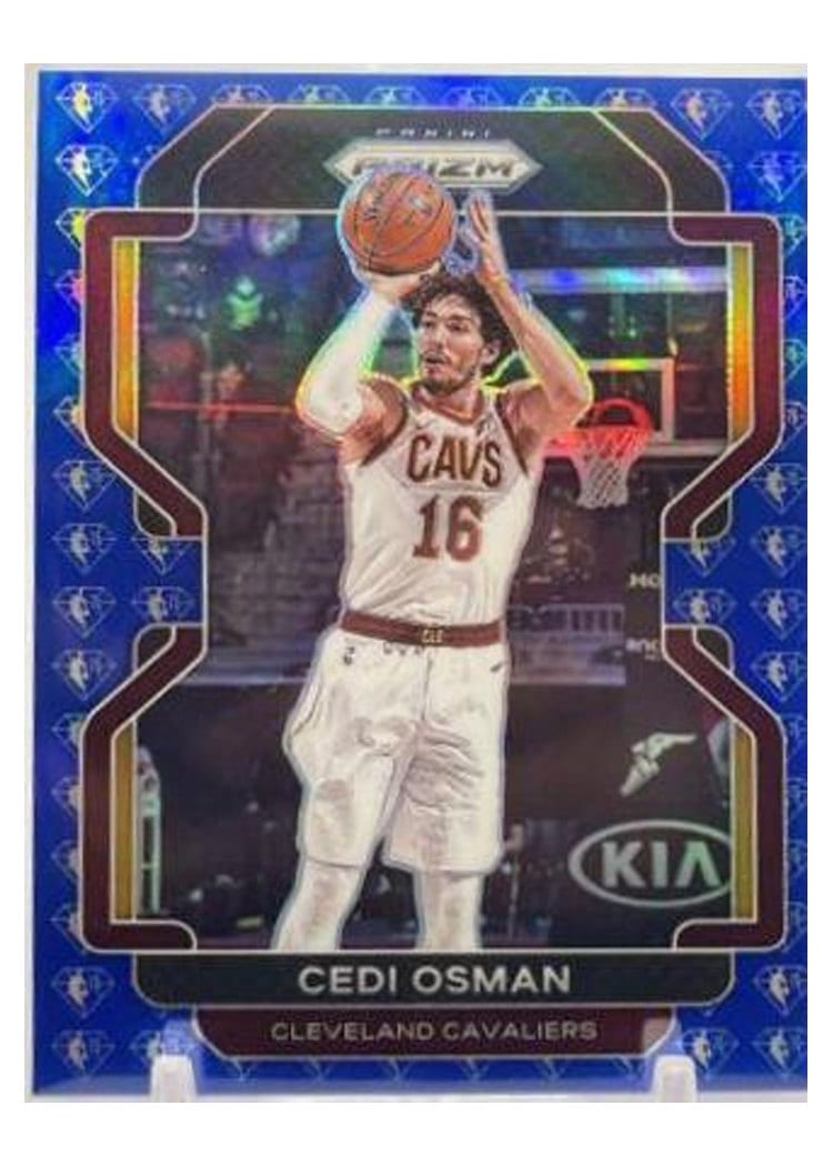 2021-22 Panini Prizm Base Set Cedi Osman #60 card