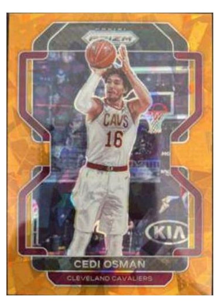 2021-22 Panini Prizm Base Set Cedi Osman #60 card