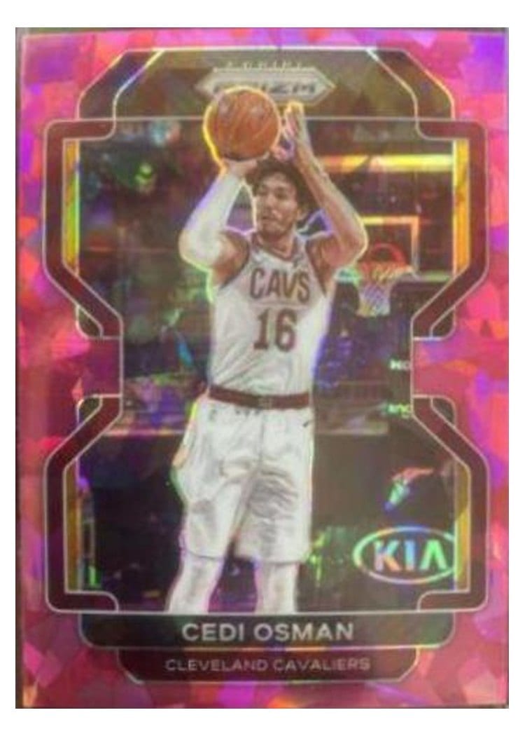 2021-22 Panini Prizm Base Set Cedi Osman #60 card