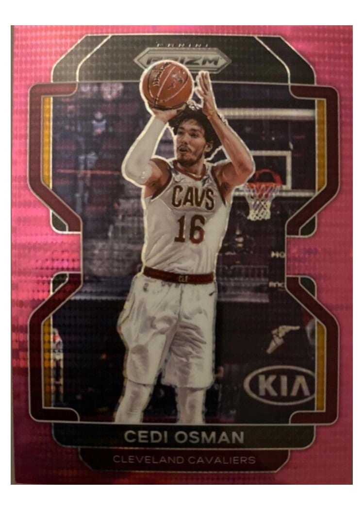 2021-22 Panini Prizm Base Set Cedi Osman #60 card