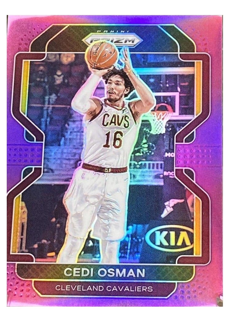 2021-22 Panini Prizm Base Set Cedi Osman #60 card