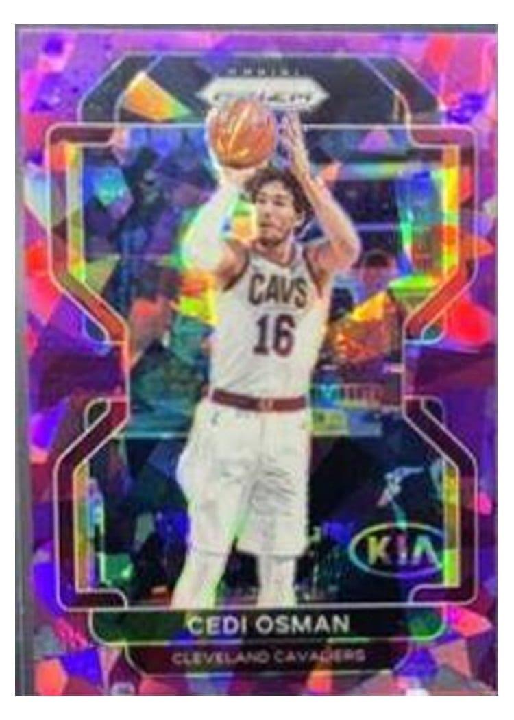 2021-22 Panini Prizm Base Set Cedi Osman #60 card