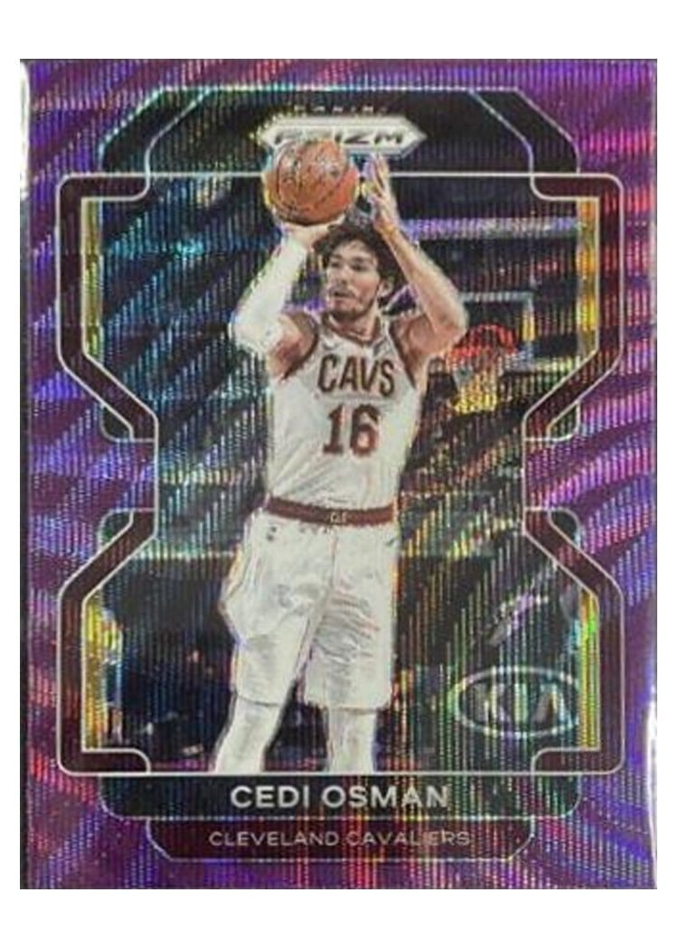 2021-22 Panini Prizm Base Set Cedi Osman #60 card