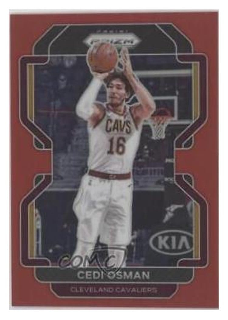 2021-22 Panini Prizm Base Set Cedi Osman #60 card