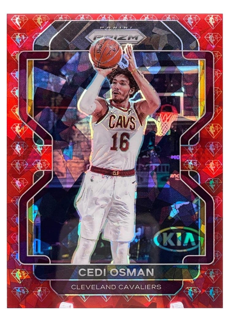2021-22 Panini Prizm Base Set Cedi Osman #60 card