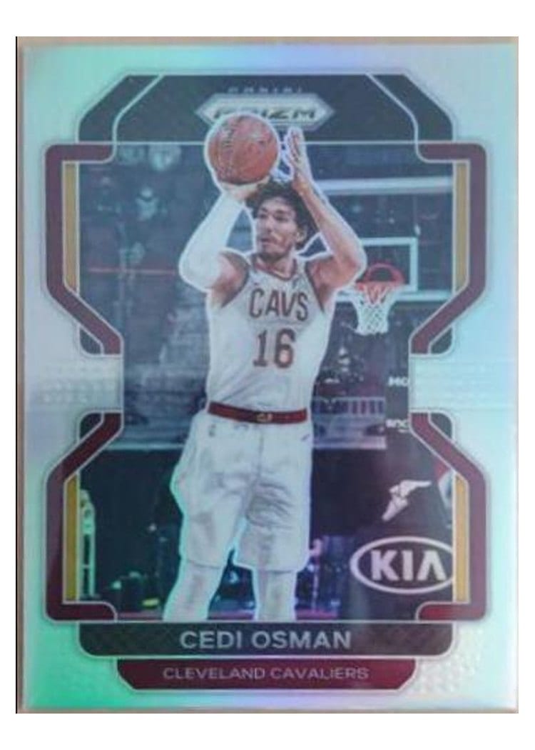 2021-22 Panini Prizm Base Set Cedi Osman #60 card