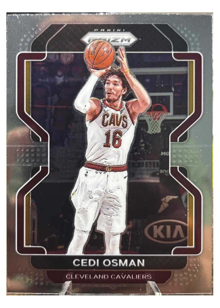 2021-22 Panini Prizm Base Set Cedi Osman #60 card
