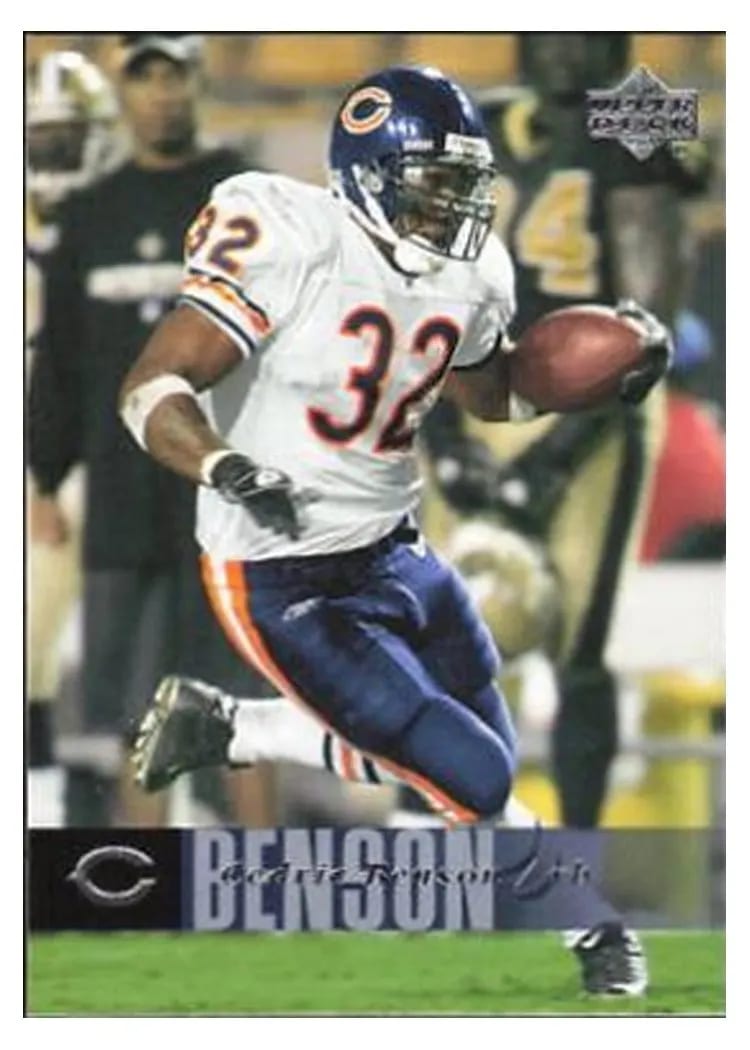 2006 Upper Deck Cedric Benson #35 card
