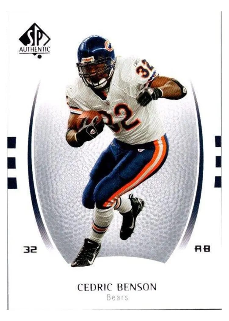 2007 SP Authentic Cedric Benson #17 card