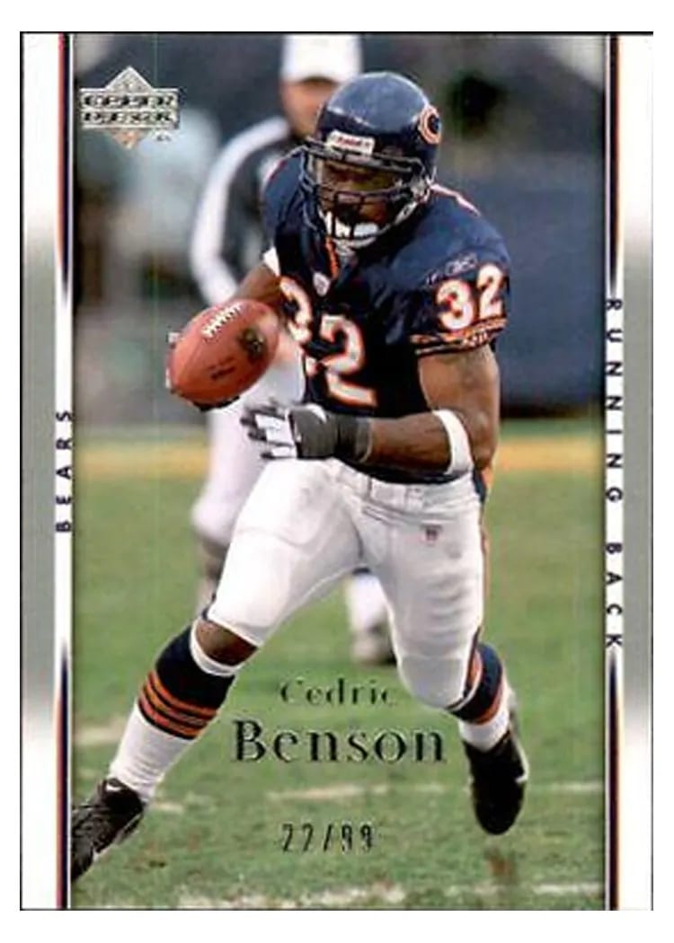 Cedric Benson, 2007 Upper Deck