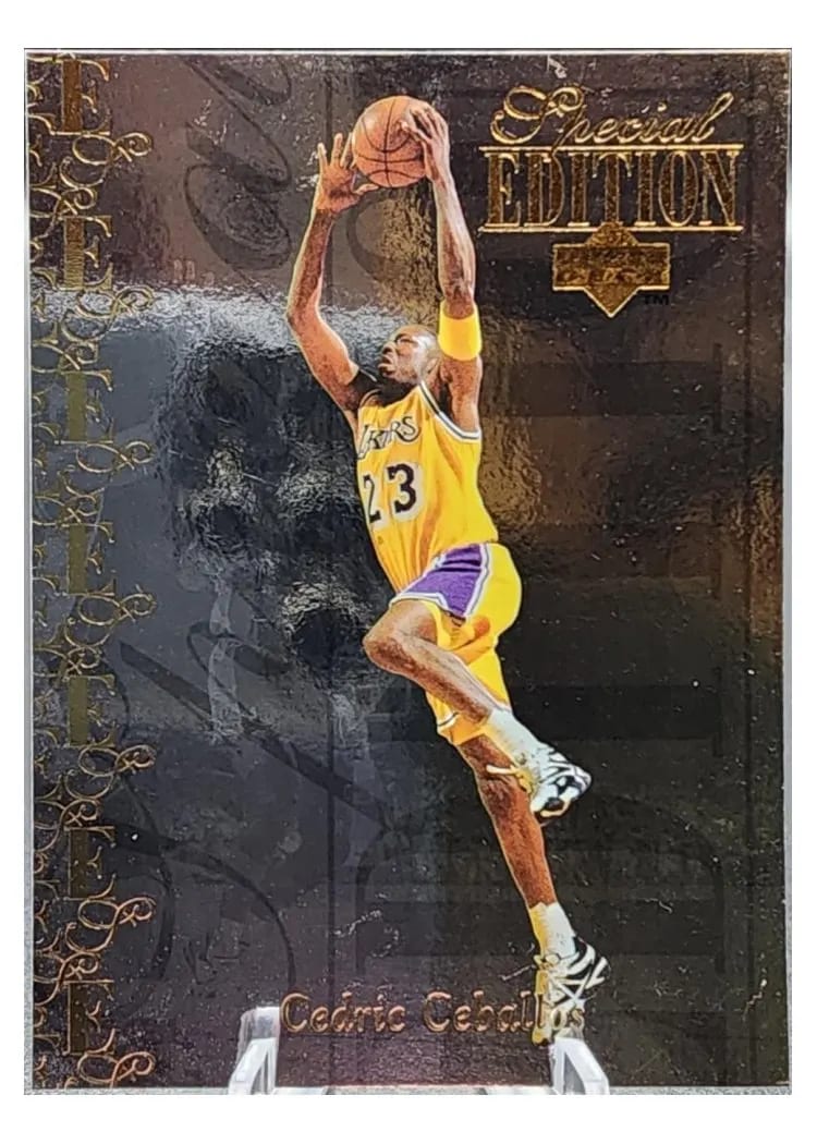 1995 Upper Deck Special Edition Cedric Ceballos #SE127 card