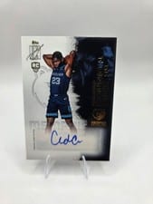 2025-26 Topps Signature Class Rookie Class Autographs Cedric Coward #RCA-CC