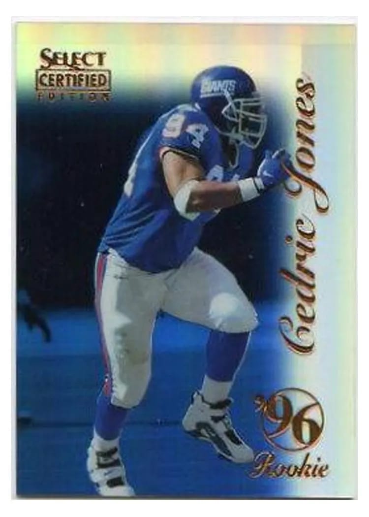 1996 Select Certified Cedric Jones #86 card
