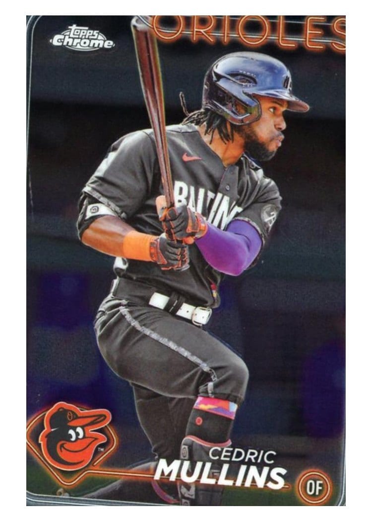 2024 Topps Chrome Base Set Cedric Mullins #82 card